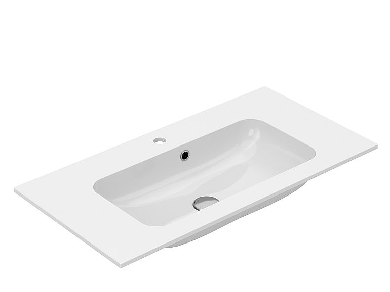 Umywalka DELLA 1000, L=879 mm