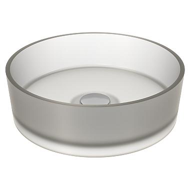 Umywalka BERGAMO MIRAGLASS GRAY MATT