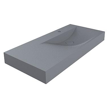 Umywalka VIOLA 1000 R MIRASTONE SZARA