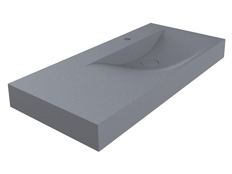 Umywalka VIOLA 1000 R MIRASTONE SZARA
